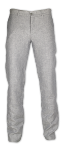 Фото товара Брюки голубые льняные SYMETRIC, артикул: 025022 Брюки