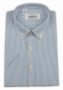 Фото Рубашка с коротким рукавом голубая Roberta артикул: 266015 Класичний крій