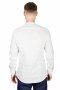Фото Рубашка белая в узор воротник стойка PRIMO EMPORIO артикул: 2025 Приталені