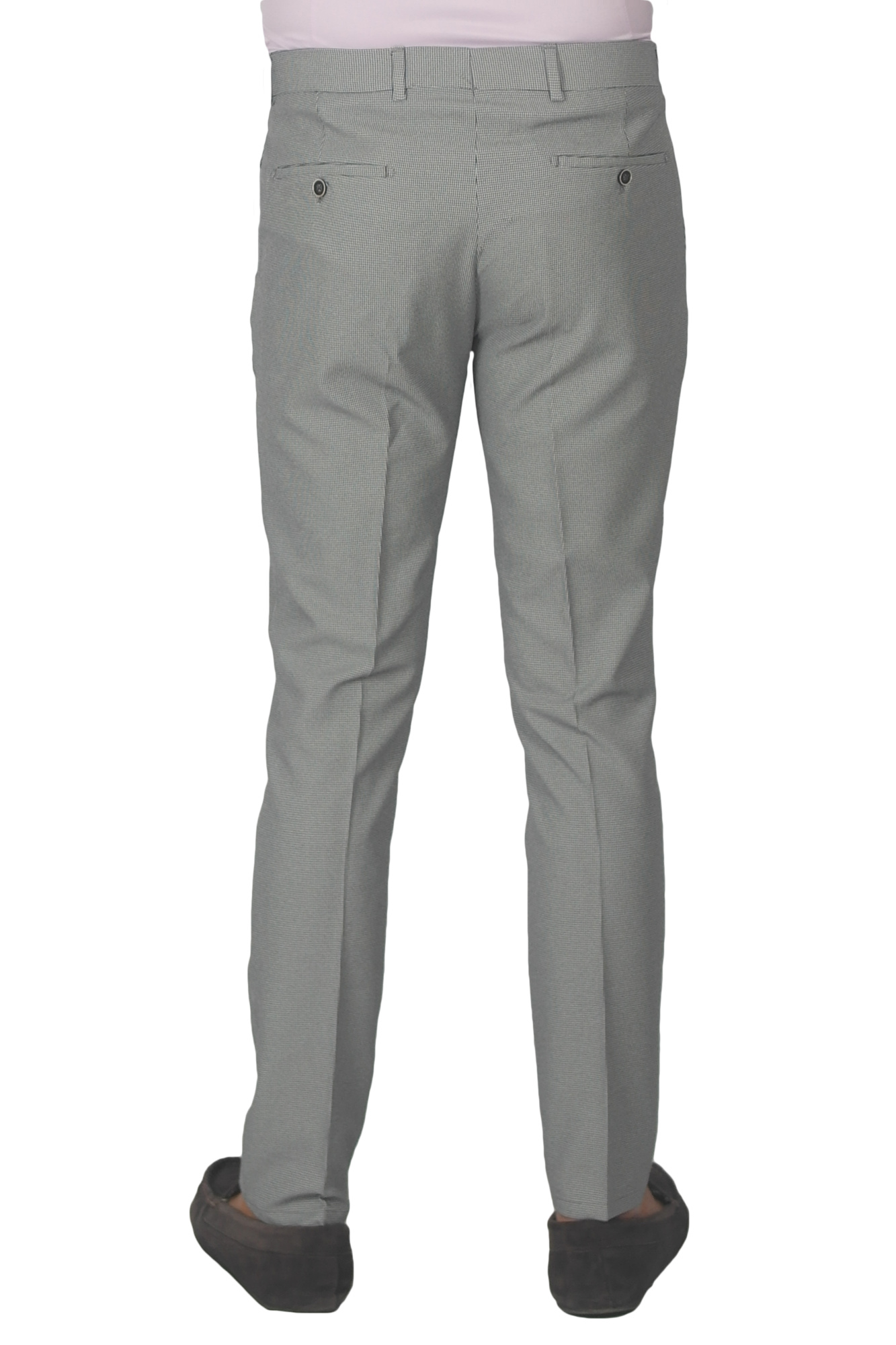 Брюки серые текстурный узор MCR