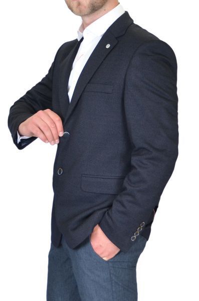 Піджак чорний текстурний TONY CASSANO 1096, розмір 50 49343-49472 фото