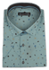 Сорочка з коротким рукавом бірюзова Giovanni Frateli, розмір 2XL (45-46) 48891-49009 фото