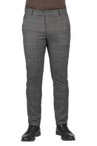 Фото товара Брюки сірі в клітинку MCR, артикул: 38023 Брюки