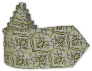 Фото Галстук зелёный LA PESCARA артикул: 701010 Краватки