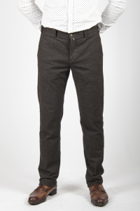 Фото товара Брюки котоновые тёмно-серые FOUR . TEN, артикул: 2720 Брюки