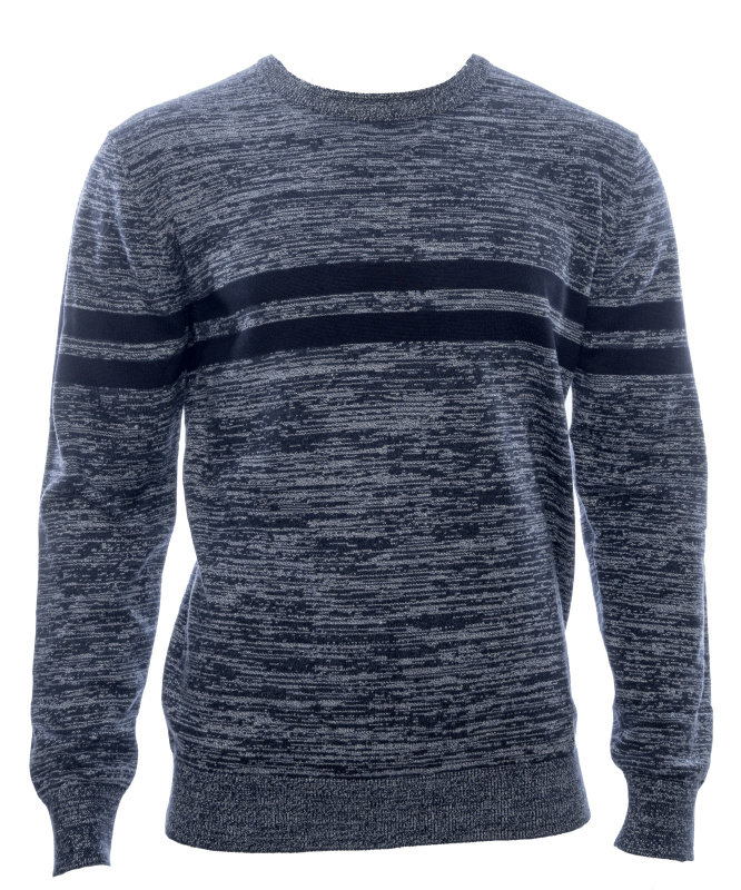 Фото товара Свитер синий меланж TOMMY HILFIGER, артикул: 5630 Светри , Кофти поло