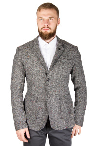 Фото товара Пиджак серый букле HAMAKI-KO, артикул: 1333 Піджаки