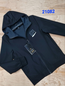 Фото Вітровка темно-синя двостороння KFCL артикул: 21082 Вітровки