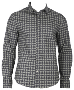 Фото товара Рубашка тёмно-синяя Giovanni Fratelli, артикул: 248210-3 Приталені