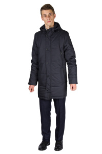Фото товара Куртка синяя с капюшоном SANTORYO, артикул: 8259 Куртки