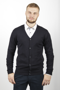 Фото Кардиган тёмно-синий SORBINO артикул: 7180 Кардигани