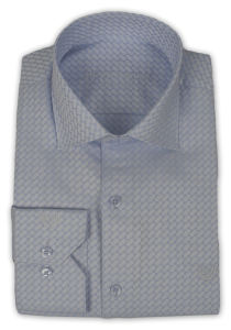 Фото Рубашка голубая Desotti Rossi артикул: 100-201 Приталені