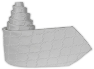 Фото Галстук белый LA PESCARA артикул: 700303 Краватки