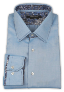 Фото товара Рубашка голубая Romano Botta, артикул: 2422098 Класичні 