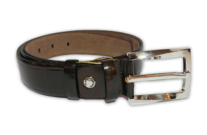 Фото Ремень коричневый Romano Botta артикул: 4008 Ремені