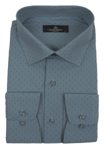 Фото Рубашка бирюзовая Roberto Gabbani артикул: 8026-24 Приталені