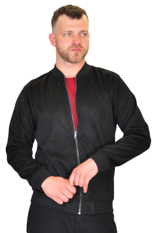 Фото товара Вітровка чорна укорочена FIGO 057-3, артикул: 057-3 Вітровки