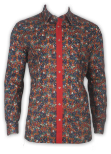 Фото товара Рубашка в цветы Romano Botta, артикул: 24532 Класичні 