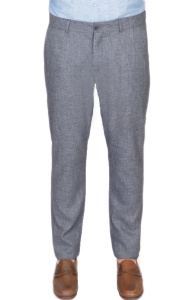 Фото товара Брюки сині меланжеві TONY CASSANO 72491, артикул: 72491 Брюки