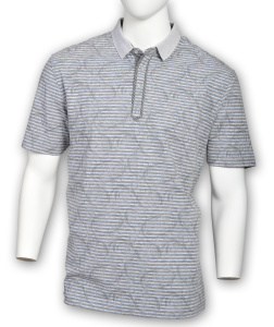 Фото товара Футболка-поло серая MINGNENYIGE, артикул: 286876 Футболки та поло