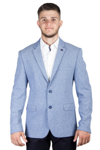 Фото товара Пиджак голубой трикотажный TONY CASSANO, артикул: 486 Піджаки