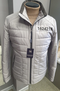 Фото Куртка демісезонна світло-сіра MAIKLEN артикул: 1624218 Куртки