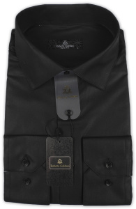 Фото товара Рубашка чёрная Roberto Gabbani, артикул: 249042 Приталені Фото товара Рубашка чёрная Roberto Gabbani, артикул: 249042 Приталені