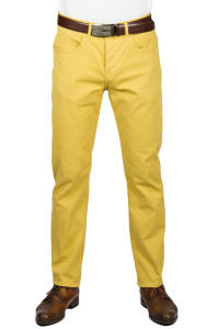 Фото товара Брюки котоновые горчичные SORBINO, артикул: 2583 Брюки