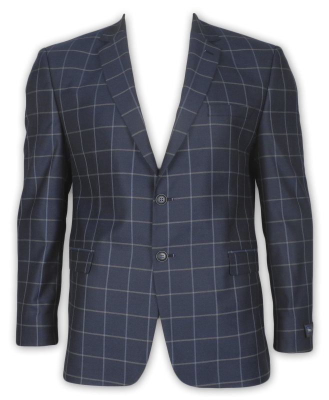 Фото товара Пиджак темно-синий в клетку DANIEL GIOVANI, артикул: 2272-1 Піджаки
