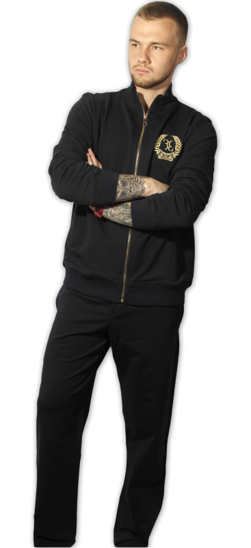 Фото товара Костюм спортивный синий BILLIONAIRE, артикул: 088-1 Спортивні костюми