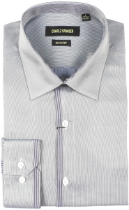 Фото товара Рубашка стальная Charlz Spanser, артикул: 247854 Приталені