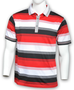 Фото товара Футболка-поло красная MINGNENYIGE, артикул: 28772 Футболки та поло