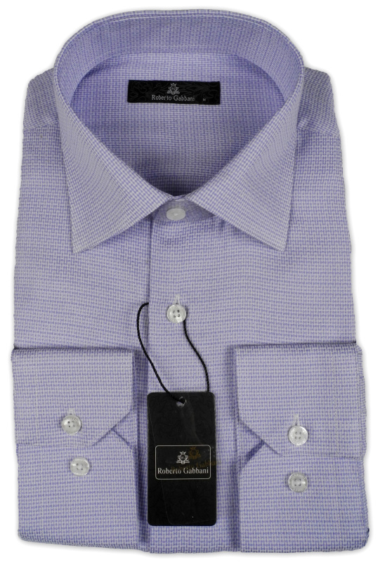 Фото товара Рубашка сиреневая  Roberto Gabbani, артикул: 247054-2 Класичні 