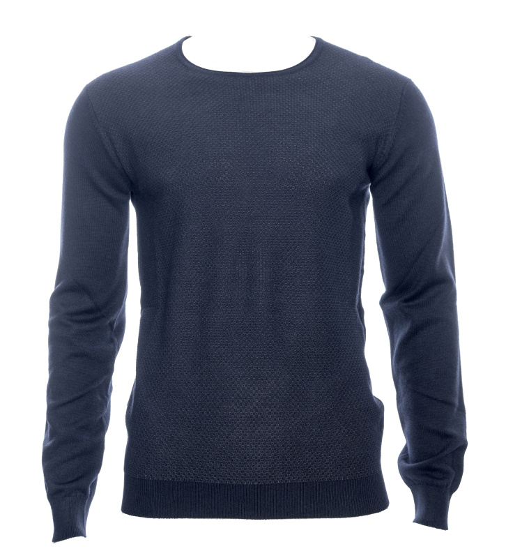 Фото товара Свитер однотонный в узор Pull Project, артикул: 369216 Светри , Кофти поло