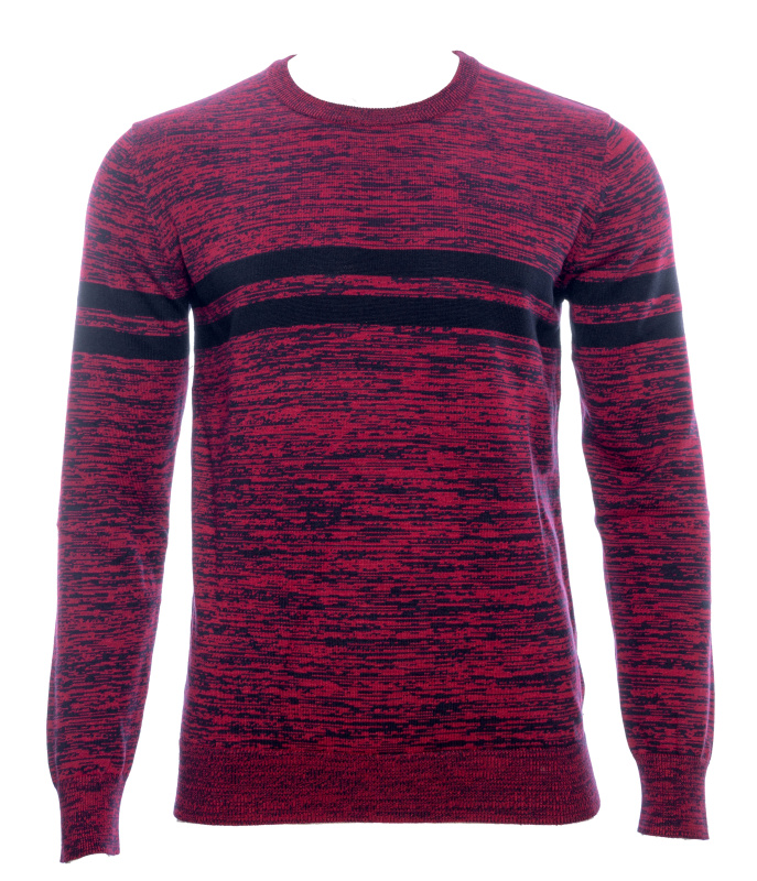 Фото товара Свитер красный меланж TOMMY HILFIGER, артикул: 5630-2 Светри , Кофти поло