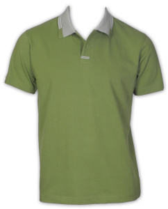 Фото товара Футболка поло салатовая GZLON, артикул: 281813 Футболки та поло