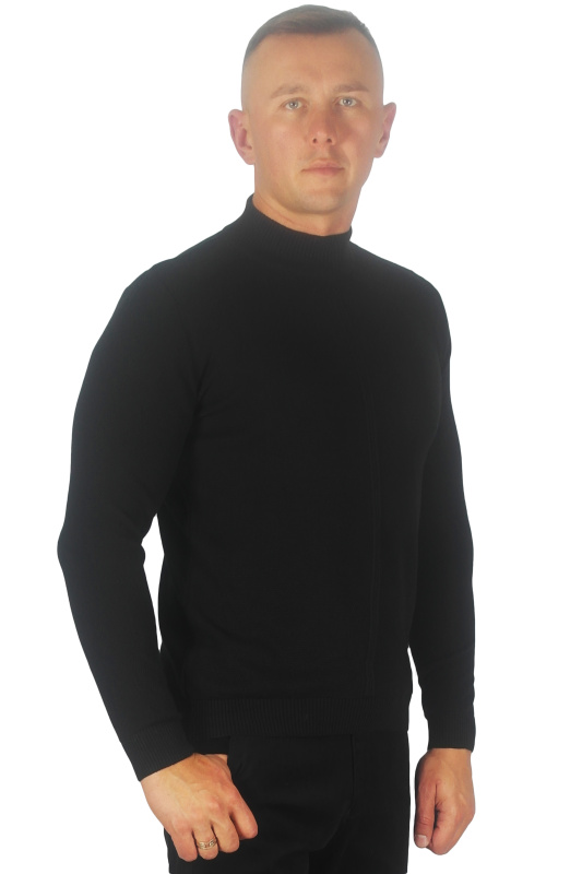Фото товара Свитер гольф чёрный MODA ARPOL, артикул: 196326 Светри , Кофти поло
