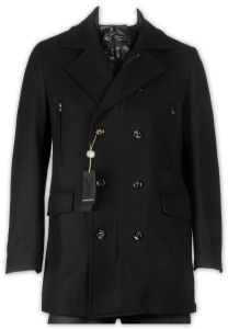 Фото товара Пальто черное ROMANO BOTTA, артикул: 3122-014 Пальто