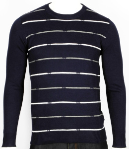 Фото товара Свитер синий LEMON, артикул: 10156 Светри , Кофти поло