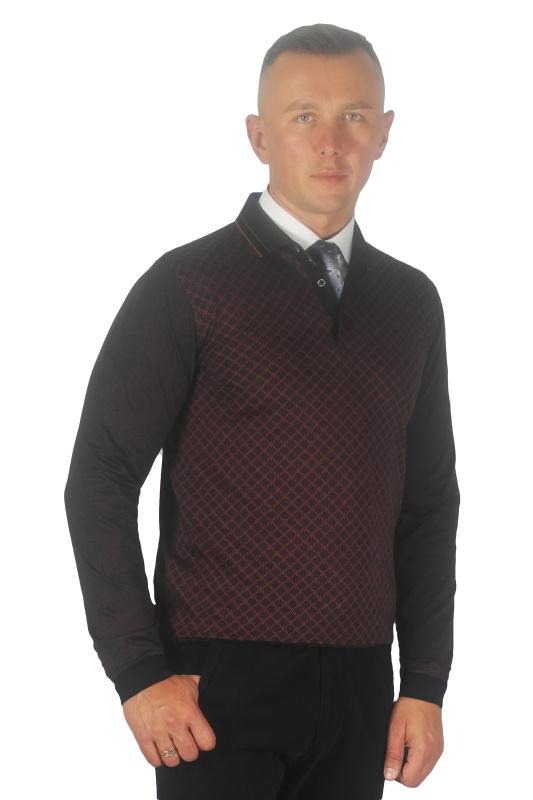 Фото товара Кофта коричневая в узор WHITE HOUSE, артикул: 202691-1 Трикотажні кофти