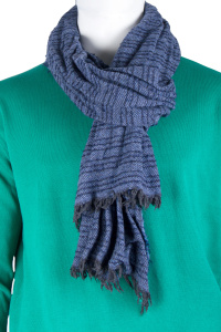 Фото товара Шарф сине-голубой ALTATENSIONE, артикул: 808-1 Шарфи