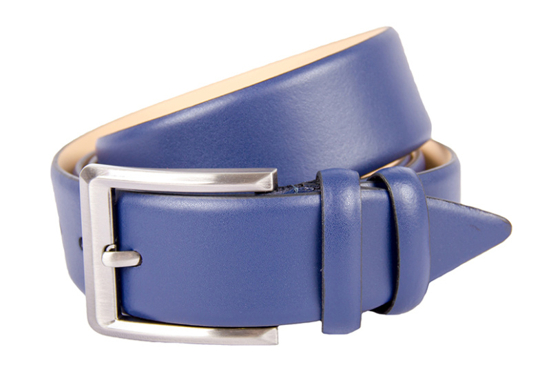 Фото товара Ремінь синій чоловічий  SERGIO TORRI, артикул: 17-01/3-2 Ремені