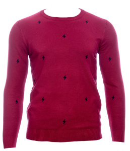 Фото товара Свитер красный GIVENCHY, артикул: 9965-2 Светри , Кофти поло