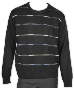 Фото товара Свитер тёмно-синий IL. GRANCHIO, артикул: 102839 Светри , Кофти поло