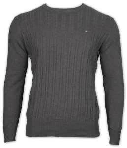 Фото товара Свитер серый Tommy Hilfiger, артикул: 101334 Светри , Кофти поло
