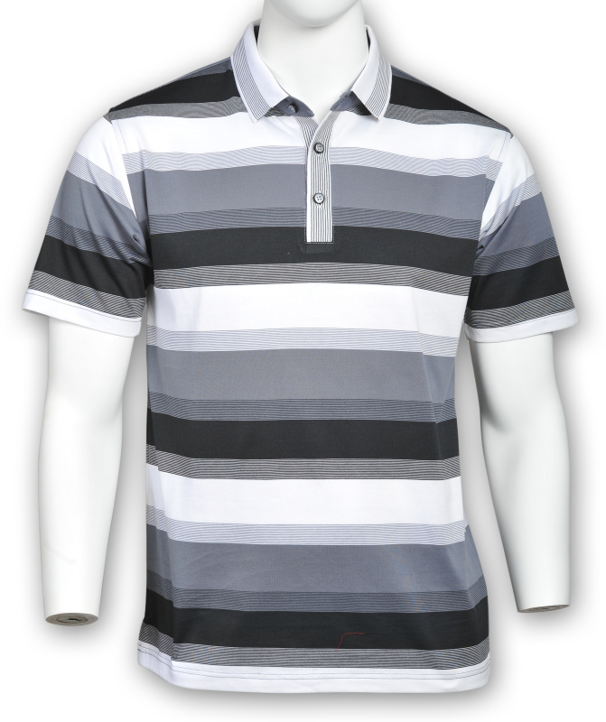 Фото товара Футболка-поло серая MINGNENYIGE, артикул: 28776 Футболки та поло