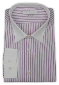 Фото Рубашка розовая Romano Botta артикул: 2401011 Класичні 