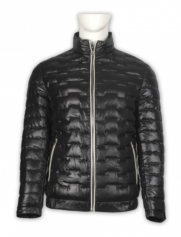 Фото Куртка зимняя черная на молнии  GUCCI артикул: 86819 Куртки