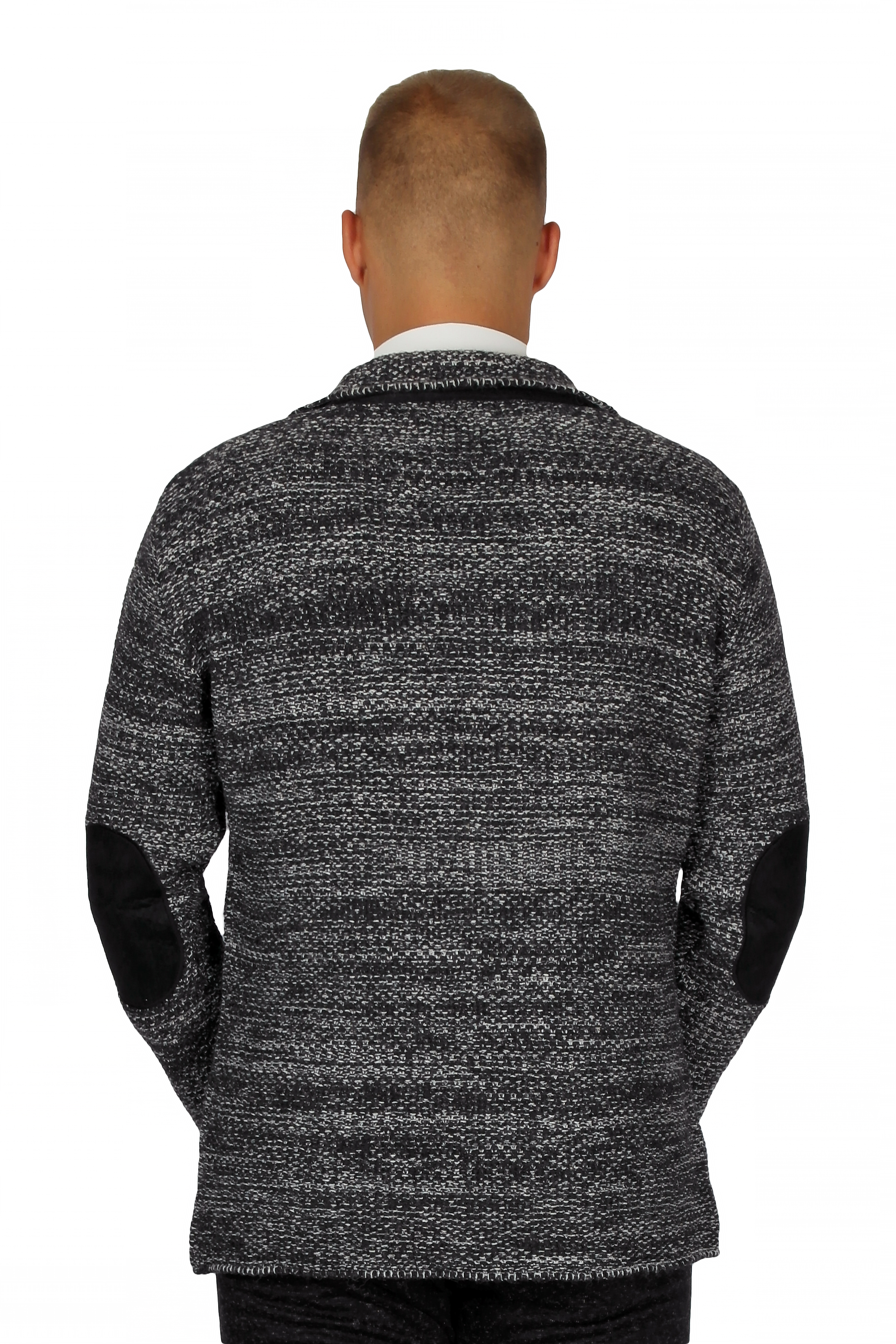 Кардиган чорний меланж MCR