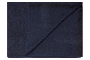 Фото товара Шарф синий с чёрным OFFICINA, артикул: 03 Шарфи